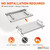 BBQ Future Adjustable Griddle Warming Rack for Blackstone 17 22 28 36 Inch Griddle, Stainless Steel Grill Warming Rack for Weber Charbroil Camp Chef and Most Tabletop Flattop Griddle Accessories