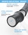 Purilitzs 3/8'' Pressure Washer Hose 4800PSI, Steel Wire Biaided Hose 50FT