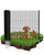 4'x50' Temporary Fence with Posts, Dog Fence Outdoor for Yard, Black