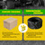 MAXROLLORS (2 Pack) 13x6.50-6 Lawn Mower Tires Tubeless, Replacement 13x6.5-6 Zero Turn Tires Garden Riding Tractor Lawnmower Tires Smooth, 4 Ply, 480 lbs Capacity