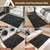 COSY HOMEER Door Mat Low Profile Non-Slip Doormat for Entryway,Dark Gray