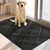 COSY HOMEER Door Mat Low Profile Non-Slip Doormat for Entryway,Dark Gray