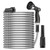 Ainpota Metal Garden Hose Water Hose 100ft Heavy Duty Stainless Steel Water Pipe with Sprayer & Nozzle Flexible Lightweight Hose No Kink Pet Proof Hose for Yard, Outdoors, Rv