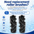 Sepetrel 11-Inch Electric Pool Brush Head