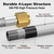 24 Feet 3/8" Propane Hose Extension, High Pressure Gas Line with Adapter