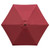 YOUGE OUTDOOR 9 Feet Patio Umbrella Replacement Canopy for 6 Ribs, Market Umbrella Top, Yard Table Umbrella Top Cover,Universal Strong and Thick Umbrella Canopy,Canopy Only (Burgundy)