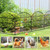 Metal Garden Fence 28 in x 11.7 ft, Dog Fence Outdoor for Yard
