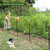 Metal Garden Fence 28 in x 11.7 ft, Dog Fence Outdoor for Yard