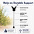 Tree Branch Support Pole & Crutch – Protect Limbs from Breaking (2-Pack)