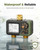 Diivoo Brass Hose Timer 2 Outlet, Sprinkler Timer for Garden Hose