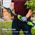 Greenworks 24V 8 in Pole Saw Hedge Trimmer Kit, 2.0 Ah Battery and Charger