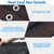 pdpdoc Pool Leaf Net Cover 28 ft Round, Fine Mesh Leaf Net for Above Ground Pool, Winter Pool Cover 28 ft Round Above Ground, with Winch & Cable, Cover Size: 31-Feet Dia (Includes 3-feet Overlap)