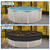 pdpdoc Pool Leaf Net Cover 28 ft Round, Fine Mesh Leaf Net for Above Ground Pool, Winter Pool Cover 28 ft Round Above Ground, with Winch & Cable, Cover Size: 31-Feet Dia (Includes 3-feet Overlap)