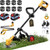 EIDOWA 12-Inch Cordless Weed Wacker and Lawn Edger