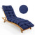 Aegisun Outdoor Chaise Lounge Cushions, Waterproof Lounge Chair Cushions