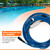 Gearwiz 9995862-60ft Blue Cable Only Compatible with Dolphin Pool Robot Nautilus CC Plus [Non WiFi], M200, 9995862, Includes 2 Big Floats and Swivel [2 Prongs] Updated