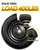 RONPOW 11x6.00-5 Flat Free Zero Turn Lawn Mower Tires, 400lb Load Capacity