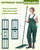 45 Inch Lawn Leveling Rake with 78'' Adjustable Handle for Backyard/Garden