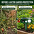 Solar Ultrasonic Animal Repellent Outdoor,Sonic Fortress Pro Deer Repellent