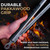 Falkridge 25-Inch Heavy Duty Metal Grill Tongs for Outdoor Grill & Log Fire