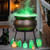 Large Witch Cauldron on Stand Halloween Decorations for Outdoor/Fireplace