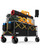 46" Collapsible Wagon Cart Foldable 300L Capacity Compact Folded Size