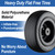 Cubesprings 11x4.00-5 Lawn Mower Tires Flat Free Black Rim -2Pack