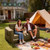 SUNNYFEEL Inflatable Couch for Camping with Built-in Pump - 2-3 Person