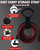VIVIDWASH Flexible 1/4" Pressure Washer Hose 50FT,3600PSI Kink Resistant Power Washer Replacement Hose with Leak-Free M22-14/15mm&3/8" Quick Connect Kit,Used for Extension