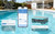 Curalk Pool Skimmer Robot,Over-Ground Robotic Pool Cleaner,Solar Powered Pool Vacuum,24H/7D Continuous Cleaning, 180-um, 3L Basket,APP Support
