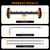 Undercarriage Pressure Washer Attachment with 6 Nozzles, 16" Water Broom