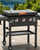 Hinge & Handle Kit for Blackstone Griddles (28”/36”/44”) - Transform Hard Lid into Flip-Up Hood - Heavy Duty Steel Grill Covers Accessory - Easy Installation (Orange)