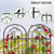 2 Pack 86.7" H x 19.7" W Metal Garden Trellis for Climbing Plants Outdoor, Black Lattice Panel, Sturdy Plant Support for Roses, Vines, Cucumbers & Vegetables