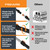 Fiskars 4-16 Ft XtendControl Extendable Pole Saw & Tree Pruner Modular Set