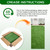 KILCLER Artificial Grass Indoor Outdoor Turf Rug,5Ft x 8Ft Soft and Durable High Density Realistic Fake Grass Carpe,Pet-Friendly, Perfect for Patio,Lawn,Balcony,Weddings Photoshoot Backdrop
