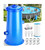 DeeprClean 1000 GPH Pool Filter Pump for Above Ground Pools with GFCI-Blue