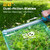 SEESII 20" Hedge Trimmer Cordless with 2× 4.0Ah Battery, Lightweight Design