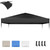 10x10 Canopy Replacement Top, Waterproof Pop Up Tent Cover(Top Only)(Black)