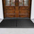 Mibao Front Door Mat, 17" X 29.5", Black, Heavy Duty Dirt Trapping