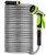 UNCO- Metal Garden Hose with 10 Functions Spray Nozzle, 100 Feet, No Kink