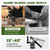 Kimgsoak Lawn Mower Blade Sharpener, Lawnmower Blade Sharpening Tool with Blade Balancer, Blade Sharpner Kit