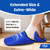 Hilph XL Foot Ice Pack Slippers, 1 Pair Ice Pack for Feet Toes Injuries