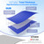 Pechfun 8.5 FT Double Chamber Pool Water Bags, Heavy Duty Winter Water Tube