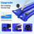 Pechfun 8.5 FT Double Chamber Pool Water Bags, Heavy Duty Winter Water Tube
