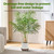 Plant Caddy With Wheels 20" Metal Extra Large Plant Saucer, 550 Lb Capacity