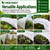 HEKIWAY 10 FT x 40 FT Frost Cloth, Plant Covers for Freeze Protection