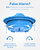 Pool Alarm for Inground & Above Ground Pools – Floating Pool Safety Alarm with 110dB Siren, Adjustable Sensitivity, Weatherproof– Covers up to 20' x 40' – Protects Kids & Pets (Blue)