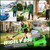 Leaf Blower Cordless - Brushless Motor 2pcs 4.0Ah Batteries Fast Charger