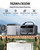 Daran 300W Portable Power Station (600W Surge) | 192Wh LiFePO4 Solar Generator for Camping, RV & Emergency | 8-in-1 Lightweight Battery Supply with 60W PD & LED Light for Laptop, Drone