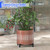 Plant Caddy With Wheels, 21" to 30" Heavy Duty Rolling Plant Dolly, Metal Plant Stand With 4 Lockable Caster Wheels, For Indoor Outdoor Large Pots Planter, Holds Up to 500 Lbs, Black Moving Dolly
